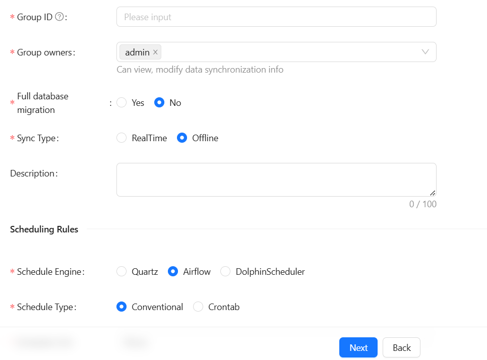 Airflow Data Stream Group