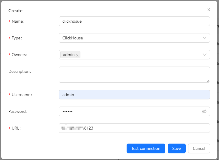 Create Clickhouse Datanode