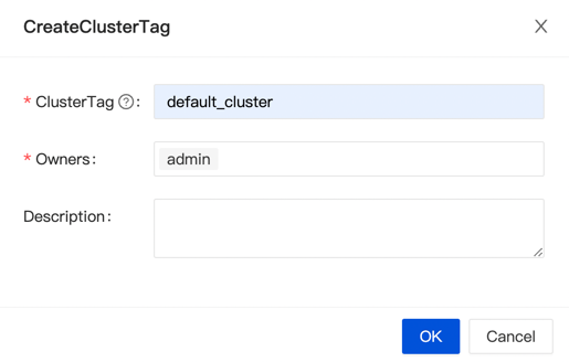 Create Cluster label